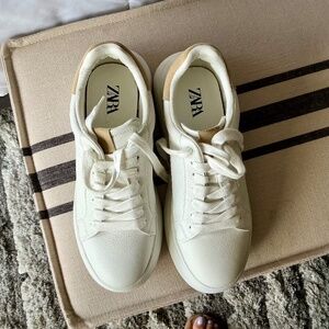 Zara platform sneakers
